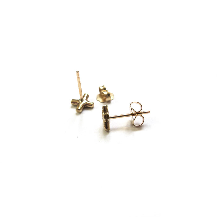 Mini Intersect Stud Earrings