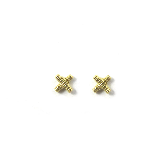 Mini Intersect Stud Earrings