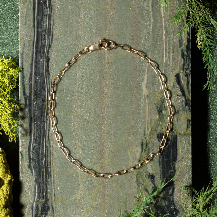 Wabi Sabi Cable Chain Bracelet