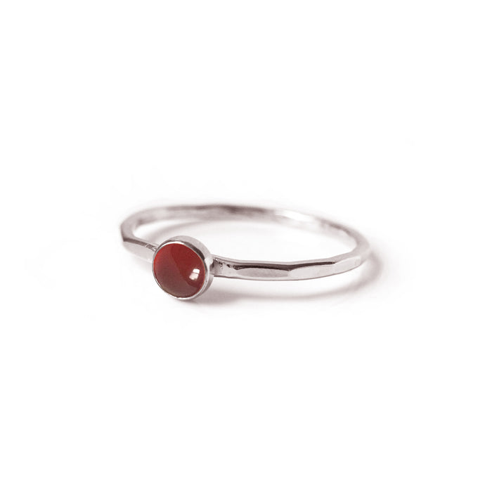 carnelian ring by goldeluxe