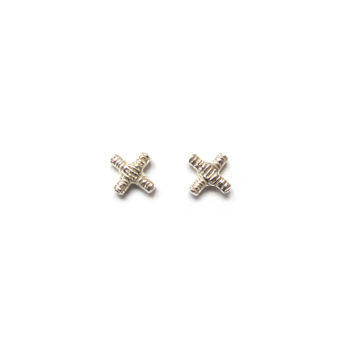 Mini Intersect Stud Earrings