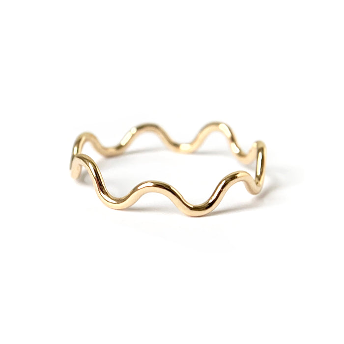 Ripple Stacking Ring