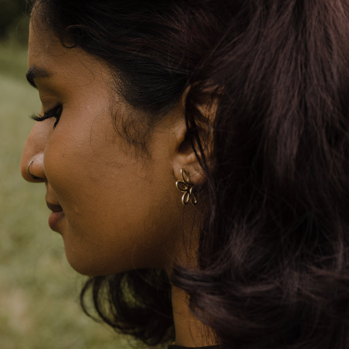 Poppy Hoop Earrings