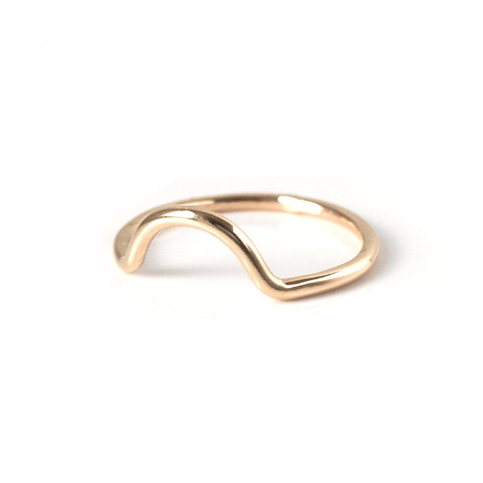 Arc Wedding Band