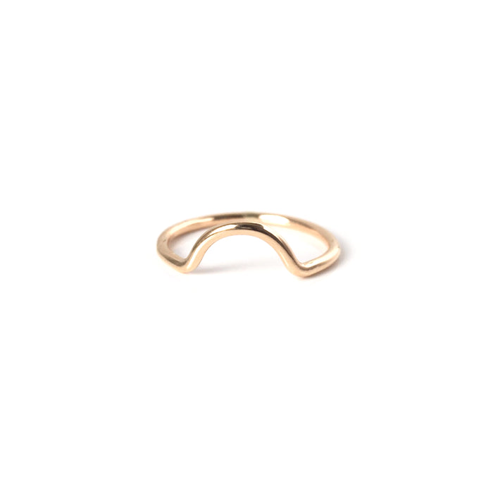 Arc Wedding Band